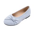 thumbnail image 3 of YOUYEDIAN Loafers for Women Versatile Round Toe Bowtie Deco Fashion Low Heel Flats Casual Comfy Dress Shoes, 3 of 5
