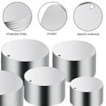 thumbnail image 3 of COOLHOOD 100 Pcs/Set Round Metal Engraving Blanks with Hole Stamping Blanks Stainless Steel Blanks 10/15/20/25/30mm, 3 of 3