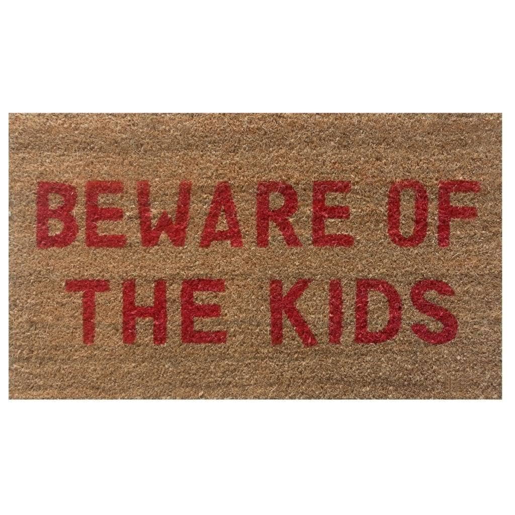 Calloway Mills Beware of the Kids Outdoor Doormat
