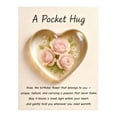 thumbnail image 2 of Pocket Hug Heart Token with Greeting Card, Heart Shaped Natural Stones, Valentines Day Pocket Hug Keepsake Gift for Colleagues & Family, Long-Distance Relationships Gift, 2 of 5