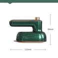 thumbnail image 3 of Travel Steamer for Clothes Portable Mini Portable Mini Ironing Machine, 180°Rotatable Handheld Steam Iron, Foldable Travel Garment Steamer for Fabric Clothes,Good for Home and Travel, 3 of 9