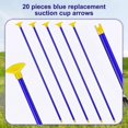 thumbnail image 4 of 20 Pack compatiblement Suction Cup Arrows, For Archery Set For Kids_High-quality, 4 of 5