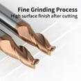 thumbnail image 4 of Shank Chamfer End Mills Carbide Taper End Mill Angular CNC Machining Cutter Metal Router Bit,1 x tungsten steel alloy milling cutter, 4 of 6