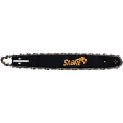 18 Inch Chainsaw Bar and Chain Set Compatible with Husqvarna 435 440 445 543XP Echo CS-490 CS-500P Jonsered .325 .050 72 Drive Links 581643672