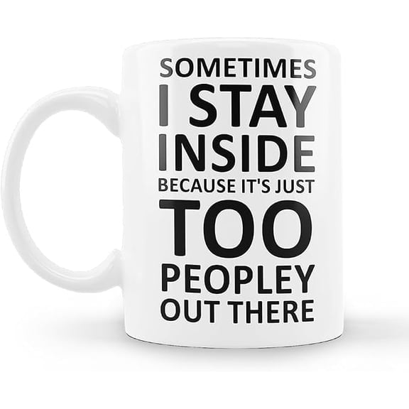 Printed Ceramic Mug – 11oz – Ideal Gift for Men, Women
