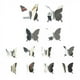 thumbnail image 1 of 4x 12 Pegatinas de Espejo con Mariposas, Pegatinas de Espejo Extraíbles, Decoraciones de Pared para Mascotas, Decoración Del Hogar para Decoración de 4 piezas, 1 of 8