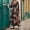 Black, variant on Fall Winter Dresses for Women 2024 Women's Fall Dress Long Sleeve Maxi Dress 2024 Trendy Plus Size V-Neck Holiday Casual Floral Printed Split Dress