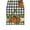 Gray, variant on Fall Pumpkin Linen Table Runner Thanksgiving Rustic Plaid Long Table Decor for Dining Room Farmhouse Kitchen Mantle Autumn Harvest Party Supply
