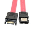 thumbnail image 1 of HUGFEGWE CY PS3 Disque Dur SATA 7Pin Mâle vers ESATA 7Pin Femelle Câble d'Extension 50cm CJ25311-8556, 1 of 8