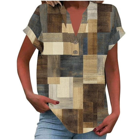 Cilsoka Tshirts Shirts for Women Graphic Vintage Womens Summer Tops Dressy Casual Flowy Crop Tops for Women Trendy Peasant Blouses for Women Renaissance