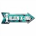 thumbnail image 3 of SignMission P-ARROW12-999990 36 in. Alien X-ing Arrow Sign, 3 of 4