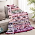 thumbnail image 5 of Daughter Gifts from Mom, Daughter Blankets from Mom, Birthday Gifts for Daughter Adult, Gifts for Daughter Christmas Valentines Day Thanksgiving Throw Blanket 50"x60", 5 of 5