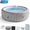Gray Wood, variant on 6-8 Person Portable Hot Tub w/Cup Holder, 82''Dia Inflatable Home Spa Tub with Hidden Machine, 130 Massage Jets, Rattan Pattern Hot Tub with Storage Bag Lockable Cover Floor Mat, 4 Filters, Max 104℉