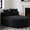 Black, variant on Avenix 67" Boneless Oversized Chaise Lounge Chair, Upholstered Corduroy Cloud Sofa Bed with Deep Cushion, Indoor No Assembly, Beige