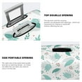 thumbnail image 3 of Hirioo Leaf Print Green for Elasticity Suitcase Cover (No luggage Included) Durable Luggage Protector Fits 18-32 Inch Luggage-Large, 3 of 7