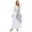 Silver, variant on iiniim Women Party Toga Costume Roman Toga Halloween Ancient Metallic Shiny Overlay Dress Sky Blue L
