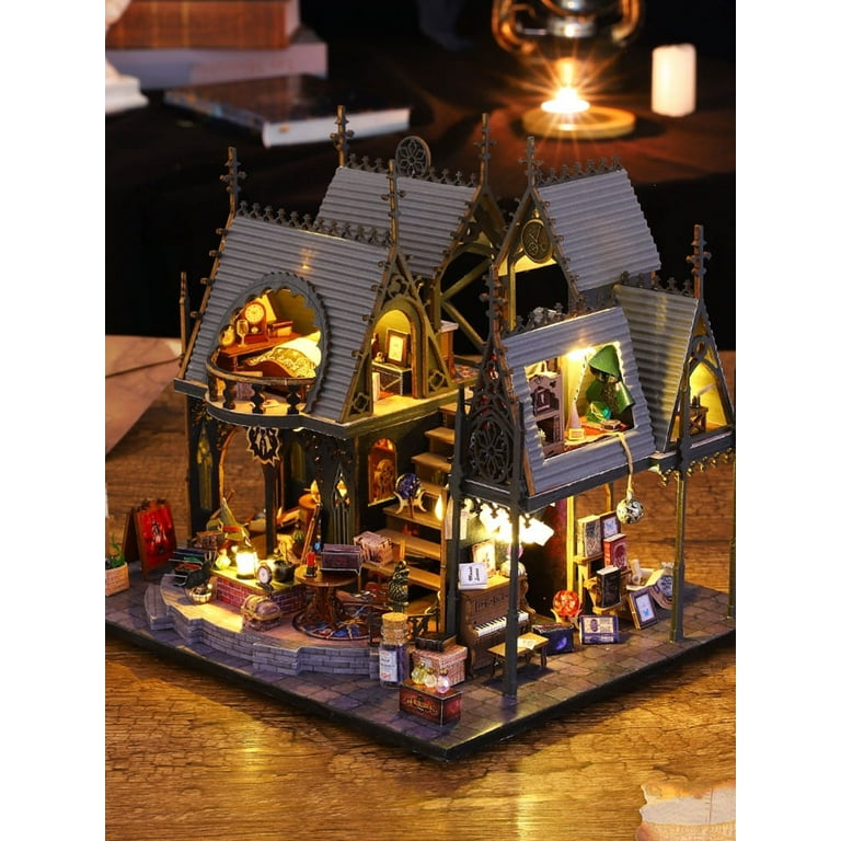 Miniature Dollhouse Kit The Dollhouse Magic Magic Cabin Dollhouse