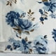 thumbnail image 5 of TaTaai Women's V-Neck Chiffon Shirt Double Layer Three-Quarter Sleeve Loose Blouse Floral Print A-Line Top Breathable Elegant Wear Gift, 5 of 7