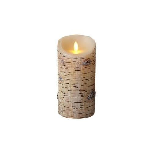 Luminara Flameless Candle Unscented Moving Flame Candle with Timer (7