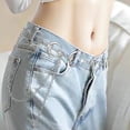 thumbnail image 5 of Scarlet Darkness Chain Belt for Women Metal Waist Chain Belt Concho Boho Western Belt, 5 of 7