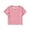 Pink - 632, variant on Aeropostale Womens Burnout Cropped Graphic T-Shirt, Green, Juniors, Large