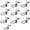 Silver, variant on 20-Pack L-Shaped Shelf Support Pegs – Heavy-Duty Iron Shelf Pins for Cabinets & Bookcases, Silver Finish