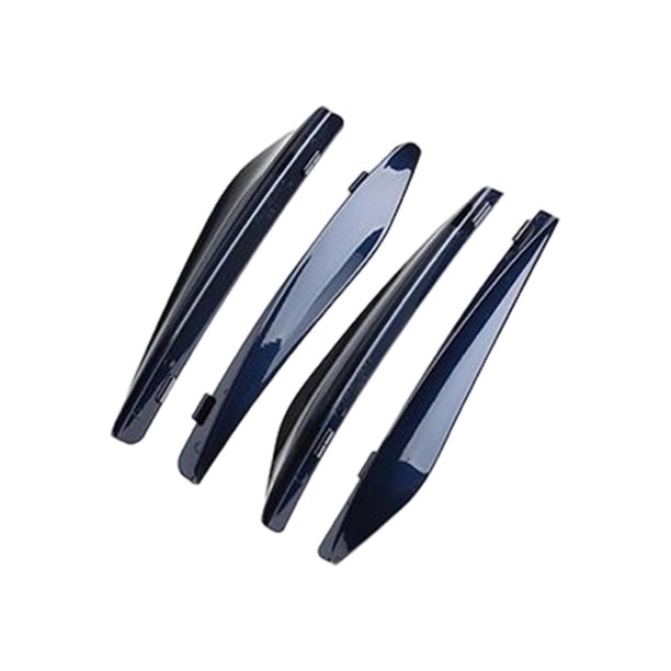 Coche Invisible Flaps Flasp ABS Se adapta para que no se requiera taladrar Azul Zulema Aletas de rueda de coche