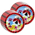 thumbnail image 2 of Little Lady Bug Birthday Party Supplies Set Plates Napkins Cups Tableware Kit For 16, 2 of 7