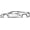H, variant on Large Corvette Silhouette Metal Wall Art - Unique American Sport Car Wall Decor, Corvette Sign, American Sport Car, Wall Art Art Indoor Outdoor Wall Hanging, Gift for Boyfriend (A,15.74x3.93inch)