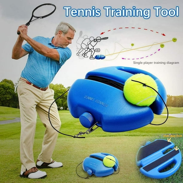 Tennis Trainer Tennis Ball Holder With A Rope For Solo Training