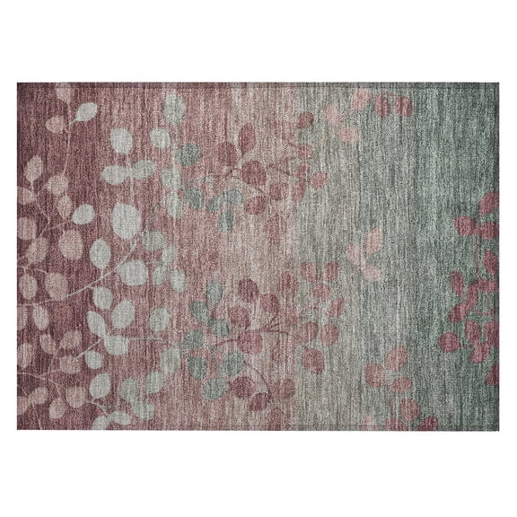 Dalyn Rugs Machine Washable Indoor/Outdoor Chantille Blush 1'8" x 2'6" Rug