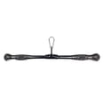 thumbnail image 1 of Barra hacia abajo Barra LAT Cable Adjunta para accesorios del de polea Negro brillante, 1 of 8