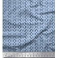 thumbnail image 1 of Soimoi Rayon Fabric Triangle Small Print Fabric by The Yard 56 Inch Wide, 1 of 1