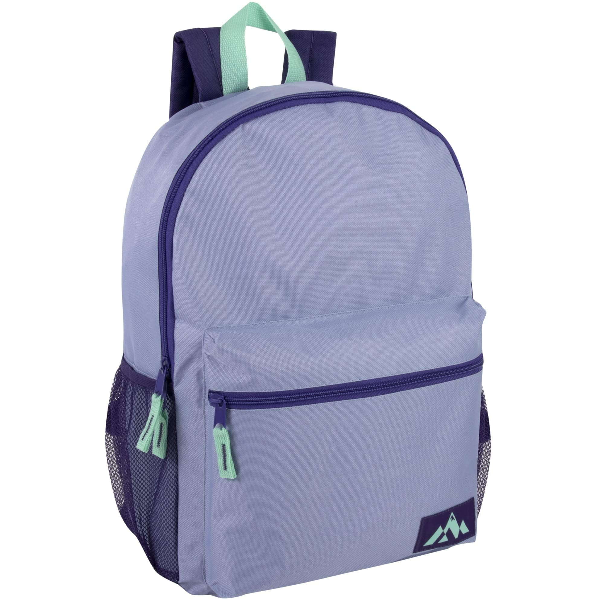 24 pack Solid Colored Backpacks for Stationary, Travel, Commuting, Gym in Pastel Colors Pack