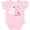 AD-Pink, variant on New to the Flock Cute Baby Flamingo Boys or Girls Baby Bodysuit