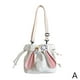 thumbnail image 2 of Bolso pequeño de lona para estudiantes de otoño, bonito bolso de hombro con cordón y colgante de color contrastante para dama., 2 of 2