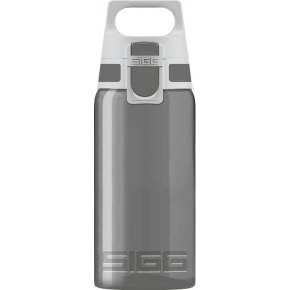 SIGG - Kids Water Bottle - Viva One Anthracite - Leakproof - Dishwasher - Bpa Free - Sport And Bike - One Hand Children's Drink Bottle - 17 Oz