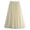 🔥 Beige, variant on USSUMA Pit-Striped Mesh Pleated Midi Skirt Ice Silk A-Line High Waist Full Flare Mid-Length Pleated Mesh Fabric Lined Elastic Waistband For Casual Weddings Parties Summer