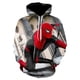 thumbnail image 3 of Sudaderas con capucha de primavera y otoño para hombre, sudaderas con capucha de Marvel Spider-Man con estampado 3D, camisetas de manga larga, sudaderas deportivas para exteriores para hombre, 3 of 5