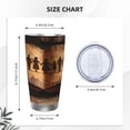 thumbnail image 4 of Rateoe Vintage Family History Book Printed Car Guy Gifts for Men Women Tumbler - 20oz/590ml Double Wall Vacuum Insulated Stainless Steel Travel Tumbler Cups with Lid & Straw-Straw Three-piece Set, 4 of 8