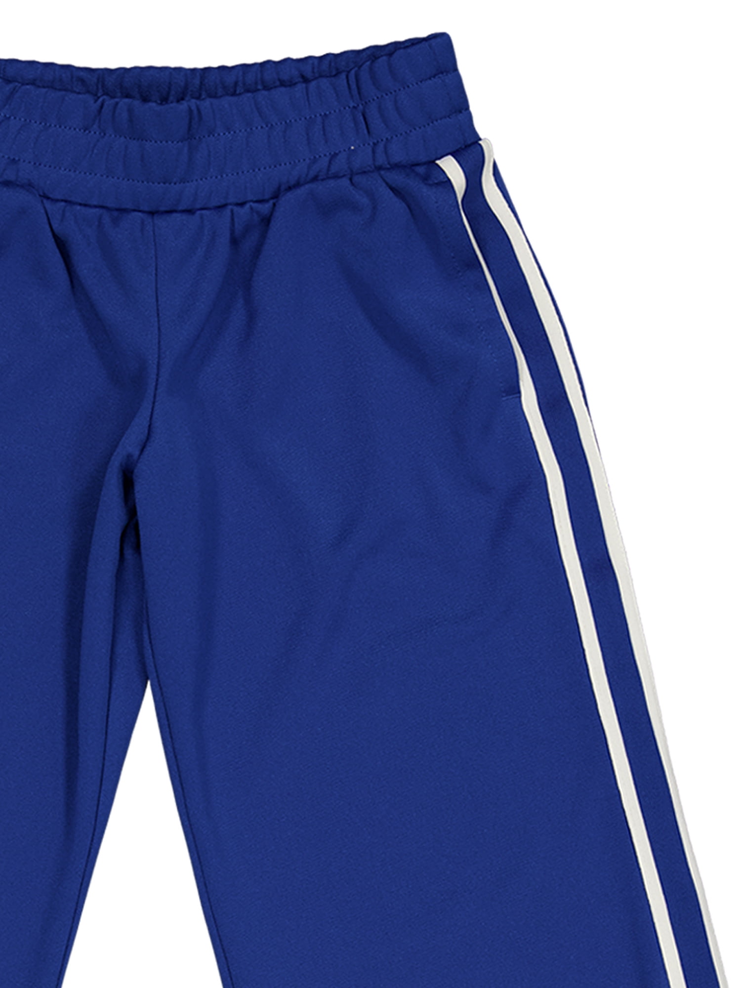Weekend Academy Girls Wide Leg Track Pants with Side Stripes, Sizes 4-18
