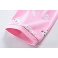 thumbnail image 6 of Little Hand Toddler Girl Pajamas Set Cat Summer Kids Pjs Cotton Sleepwear 5T, 6 of 7
