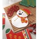 thumbnail image 4 of 60 Piezas Papel de Servilletas Navideñas, Servilletas de Cóctel Navideñas Desechables Medias Muñeco de Nieve Árbol Forma Servilletas para Navidad Fiesta Mesa Decoraciones (16CM x 14CM), 4 of 5