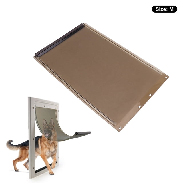 Dog Door Flap, TPU Large Replacement Dog Cat Door Flap, Strong And Durable, Impact Weatherproof Dog Door Replacement Flap For Aluminum Pet Door Plastic Pet Door Extreme Weather