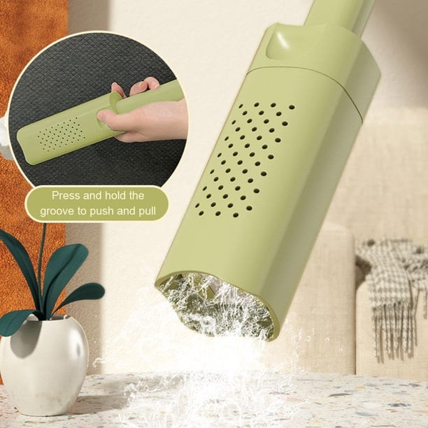 Mini Fregona Plegable - Para Limpieza Seca Y Húmeda, Esponja Absorbente, Portátil Para Cocina Y Baño