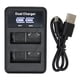 thumbnail image 2 of Estacia de Carga de Batería de Cámara Dual, Cargador de Batería USB de Reemplazo Fast Multi Protection Professional 8.4V Para D3100 Para D3500 Para D5200 PARA D53300, 2 of 7
