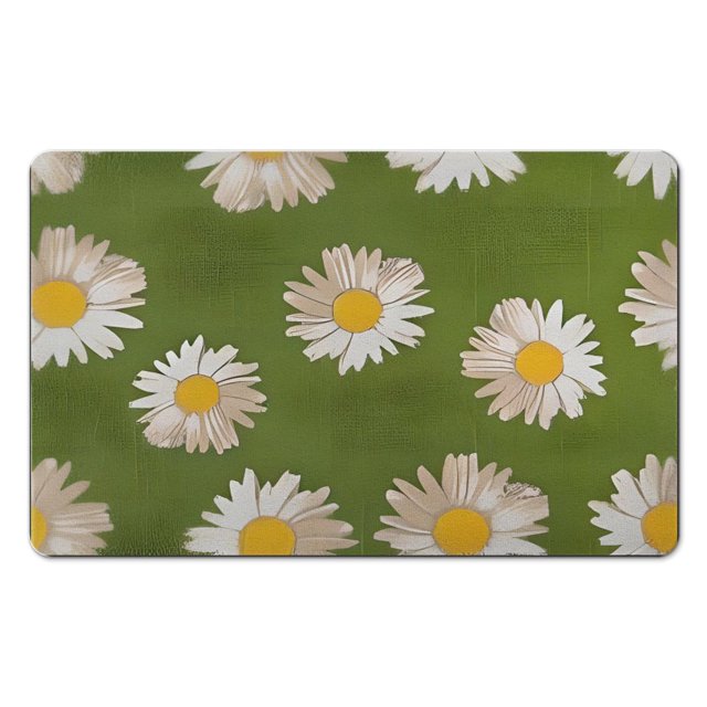 Transform Your Bathroom Superfine Fiber Bath Mat with Beautiful Flower Design