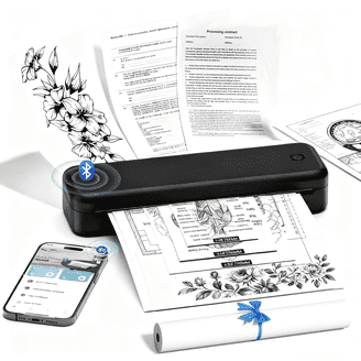 JADENS School Supplies Wireless Portable Printer for Travel