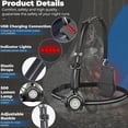 thumbnail image 5 of Running Lights for Runners, LED Reflective Vest Running Gear, walking light for night walking, Visibility Warning Lights for Runners Adjustable Belt, for Men Women Night Running, Walking,Cycling, 5 of 10