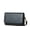 Black, variant on SHARO Ladies' Slim Leather Dual Zipper Hand Purse and Shoulder Bag in textured Beige